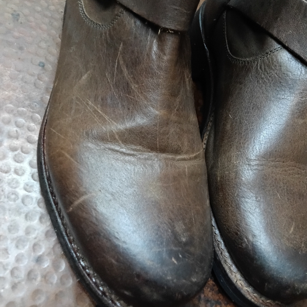 Frye Sz. 7.5M Brown Veronica Flex Bootie (fits like 7M) - Picture 7 of 16
